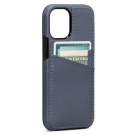 Sena Lugano Wallet iPhone 12 / 12 Pro Blauw - 1