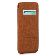 Sena UltraSlim Wallet Sleeve iPhone 13 / 13 Pro Bruin 01
