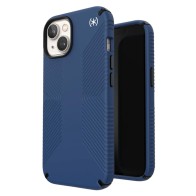 Speck - Presidio2 Grip Magsafe iPhone 14 Hoesje Coastal Blauw 01