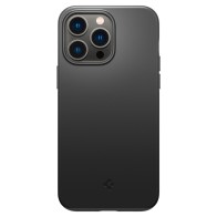 Spigen - Thin Fit iPhone 14 Pro Max Hoesje zwart 01
