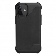 UAG Metropolis LT iPhone 12 / 12 Pro 6.1 Black Leather - 1
