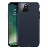 Xqisit Silicone Case iPhone 12 Mini 5.4 inch Blauw 01