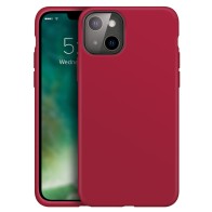 Xqisit Silicone Case iPhone iPhone 13 Rood 01