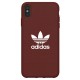 Adidas Moulded Case Canvas iPhone XS Max rood 01