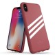 Adidas Moulded Case PU Suede iPhone XS Max hoesje rood 03