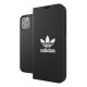 Adidas Trefoil Booklet Case iPhone 12 / 12 Pro 6.1 Zwart - 6