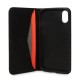 Knomo Premium Leather Folio iPhone X/Xs Zwart - 1