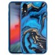 LAUT Mineral Glass Case iPhone XR Blauw 01