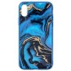 LAUT Mineral Glass iPhone XS Max Case Blauw 04