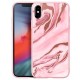 LAUT Mineral Glass iPhone XS Max Case Roze 01