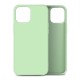 Mobiq Liquid Silicone Case iPhone 12 Pro Max Groen - 1