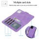 xMobiq - Magnetische 2-in-1 Wallet Case iPhone 14 paars 07
