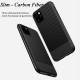 Mobiq - Zakelijk Carbon Hoesje iPhone 11 Pro Zwart - 5