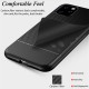 Mobiq - Zakelijk Carbon Hoesje iPhone 11 Pro Max Rood - 3