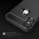 Mobiq - Hybrid Carbon TPU iPhone X/Xs Hoesje grijs 05
