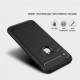Mobiq - Hybrid Carbon TPU iPhone X/Xs Hoesje rood 07