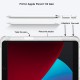 Mobiq Clear Back Folio iPad Air 10.9 (2022 / 2020) Lichtblauw - 7