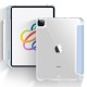 Mobiq - Transparante Trifold iPad Pro 11 inch (2021) Hoes Lichtblauw - 1