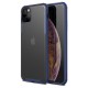 Mobiq Clear Hybrid iPhone 11 Pro Hoesje Blauw - 1