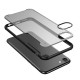 Mobiq Clear Hybrid Case iPhone SE (2022 / 2020)/8/7 Zwart - 3