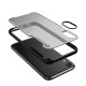 Mobiq - Clear Hybrid Case iPhone XR Blauw - 2
