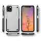 Mobiq extra beschermend iPhone 11 Pro Max hoesje zilver - 6