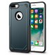 Mobiq Extra Stevig Hoesje iPhone 8 Plus/7 Plus Blauw - 1