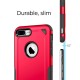 Mobiq Extra Stevig Hoesje iPhone 8 Plus/7 Plus Rood - 2