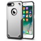 Mobiq Extra Stevig Hoesje iPhone 8 Plus/7 Plus Zilver - 1