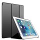 Mobiq Flexibele Tri-folio hoes iPad 9.7 2018/2017, iPad Air 2, iPad Air 1 Zwart 01