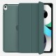 Mobiq Hard Case Folio Hoesje iPad Air (2020) Donkergroen - 1