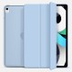 Mobiq Hard Case Folio Hoesje iPad Air (2020) Lichtblauw - 1