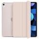 Mobiq Hard Case Folio Hoesje iPad Air (2022 / 2020) Lichtroze - 1