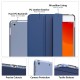 Mobiq Hard Case Folio Hoesje iPad Air (2020) Donkerblauw - 5