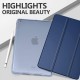 Mobiq Hard Case Folio Hoesje iPad Air (2022 / 2020) Lichtblauw - 4