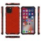 Mobiq honingraat armor hoesje iPhone 11 Pro rood - 3