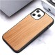 Mobiq - Houten Hoesje iPhone 13 Pro Kersen - 8