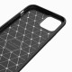 Mobiq Hybrid Carbon Hoesje iPhone 12 6.1 Zwart - 5