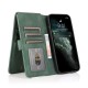 Mobiq Lederen Wallet Hoesje iPhone 14 Pro Max Groen 01