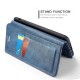Mobiq - Slim Magnetic Wallet iPhone 11 Pro Max Blauw - 7