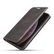 Mobiq - Slim Magnetic Wallet iPhone 11 Pro Max Zwart - 1