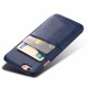Mobiq Leather Snap On Wallet iPhone SE (2022 / 2020)/8/7 Blauw - 3