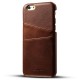 Mobiq Leather Snap On Wallet iPhone SE (2022 / 2020)/8/7 Bruin - 1
