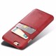 Mobiq Leather Snap On Wallet iPhone SE (2022 / 2020)/8/7 Rood - 2