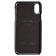 Mobiq Leather Snap On Wallet Case iPhone X/Xs Zwart 02