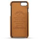 Mobiq Leather Snap On Wallet Case iPhone SE (2022 / 2020)/8/7 Tan 02