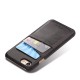 Mobiq Leather Snap On Wallet Case iPhone SE (2022 / 2020)/8/7 Zwart 03