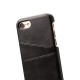 Mobiq Leather Snap On Wallet Case iPhone SE (2022 / 2020)/8/7 Zwart 02