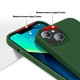 Mobiq Liquid Silicone Hoesje iPhone 13 Mini Donkergroen - 6