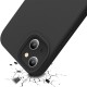 Mobiq Liquid Silicone Hoesje iPhone 13 Mini Zwart - 6